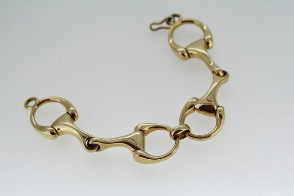 Bit Bracelet - 9ct Gold - Large
