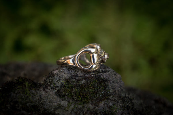 Snaffle Bit Ring - 9ct Gold