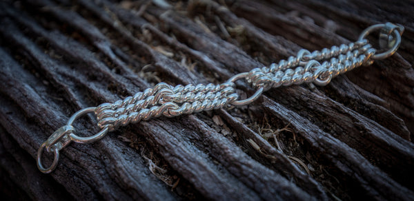 Triple Twisted Wire Snaffle Bracelet