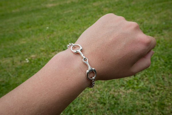 Snaffle Bit Curb Chain Bracelet