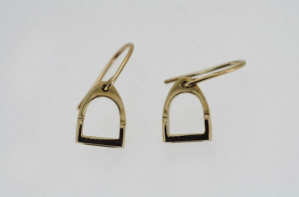 Stirrup Earrings - 9ct Gold - Rose or Yellow