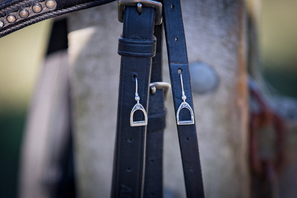 Stirrup Earrings - Sterling Silver